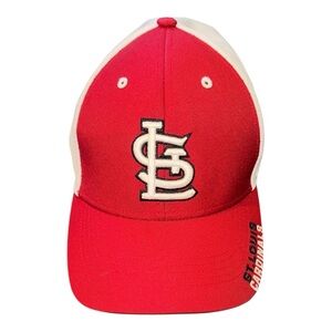 ST LOUIS CARDINALS Genuine Merchandise Red and White Baseball Cap